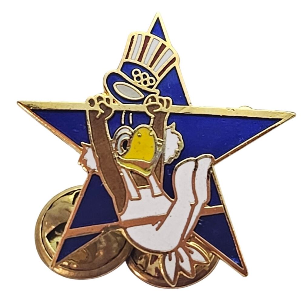 1984 Las Angeles Olympic Uneven Bars Gymnastics Game Pin Eagle
